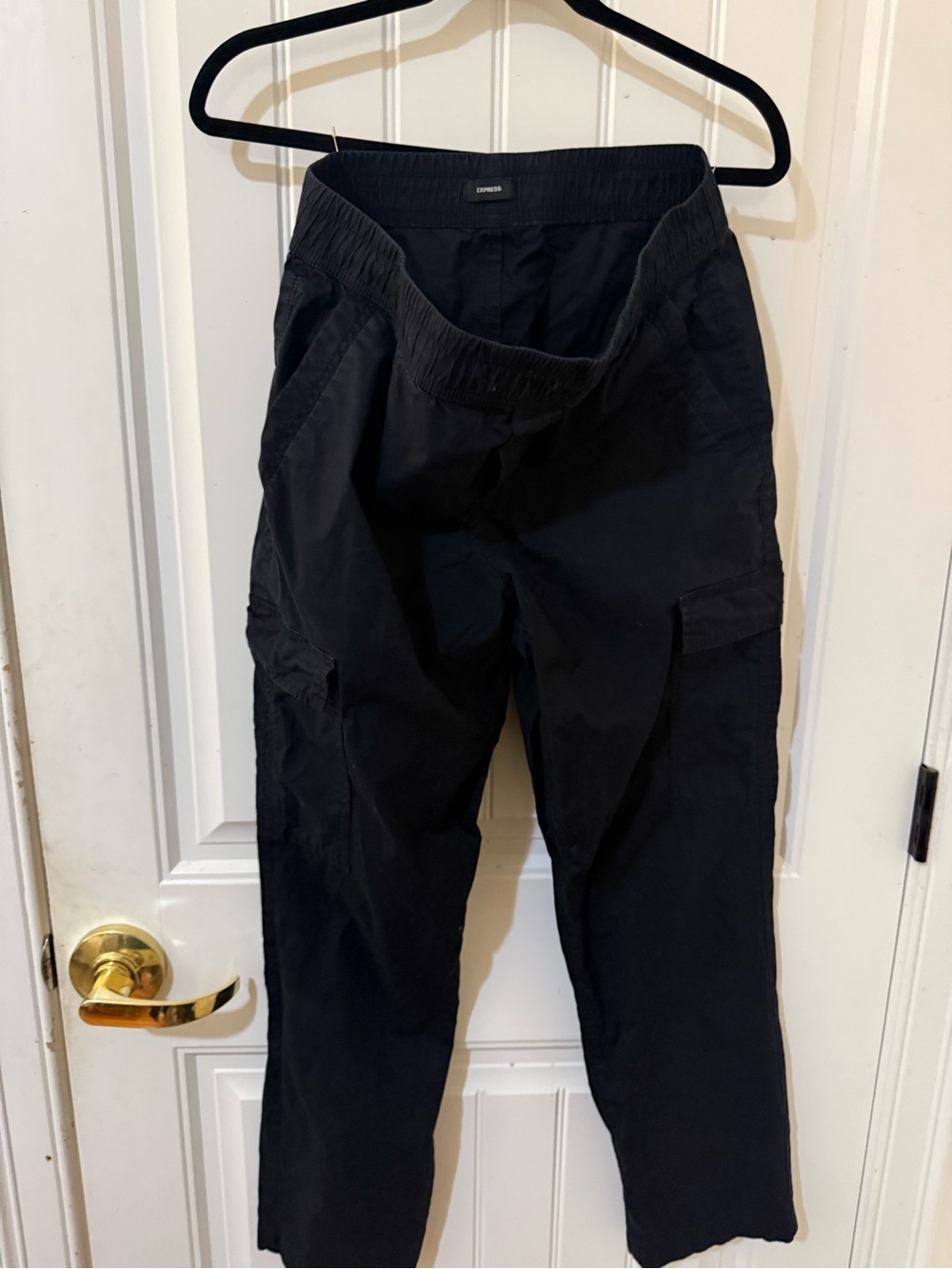 Express Men's Black Cargo Pants